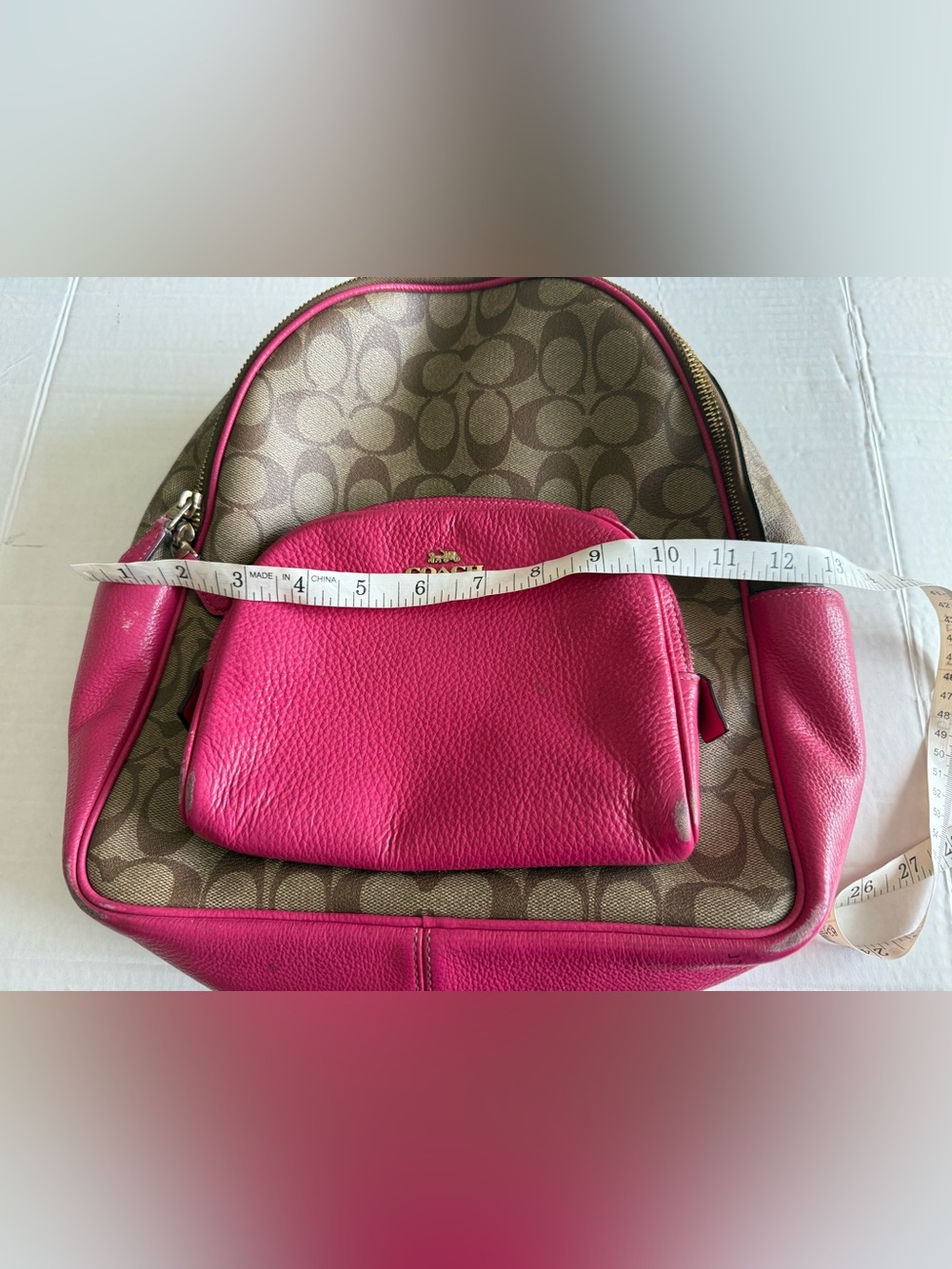Court Backpack In Signature Canvas c8522 - Picture 13 of 14